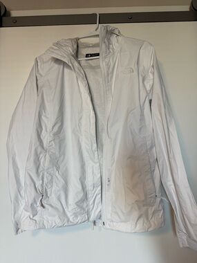 The North Face Women's White Hooded Outdoor Jacket